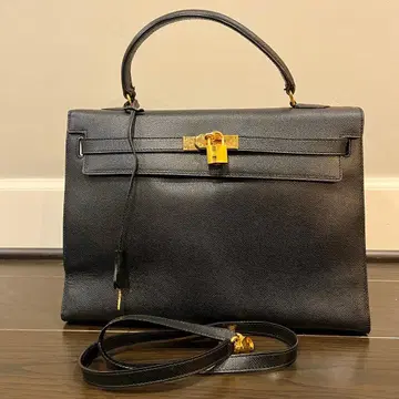 ROYAL HIGHTNESS 2way 핸드백 블랙 골드