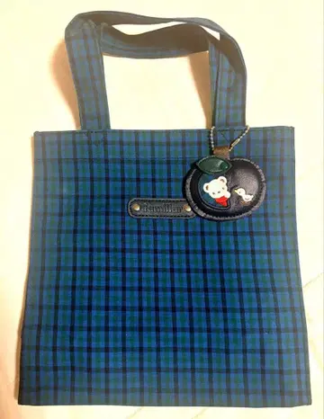 [미사용 새상품] Familiar 토트백(소) 블루