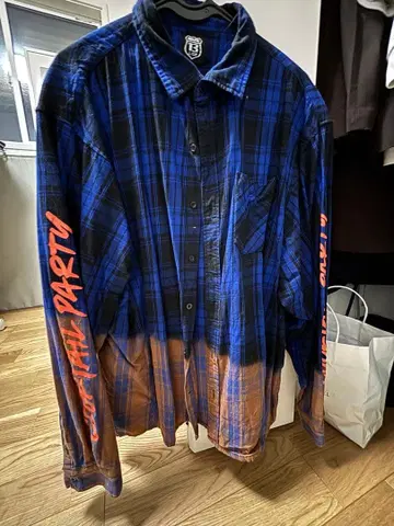 LiSA 칵테일 체크 셔츠