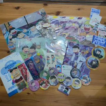 오소마츠 6쌍둥이 캐릭터 굿즈 세트