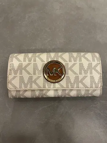 Michael Kors 로고 프린트 장지갑