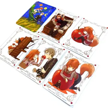 늑대와 향신료 1기 최초 한정 특전 공식 캐릭터 카드 전 12종 세트