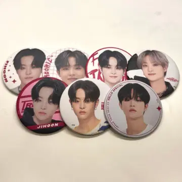 treasure 캔 배지 세트