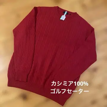 골프웨어! 캐시미어 100% 따뜻한 니트 3L 클리닝 완료