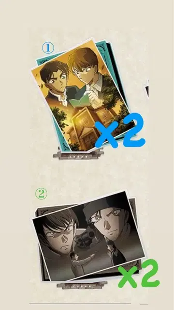 명탐정 코난 아크릴 스탠드