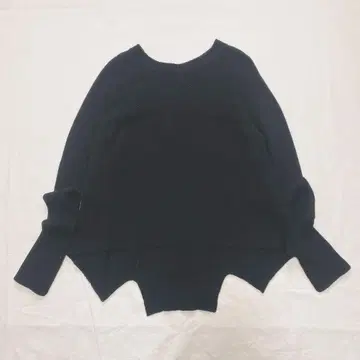 BARNYARDSTORM 울 캐시미어 혼방 디자인 긴팔 니트