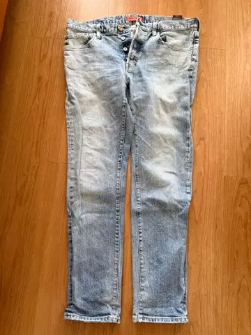 [ SHIPS 별주 ] 레드카드 슬림 테이퍼트 RHYTHM W34 일본제