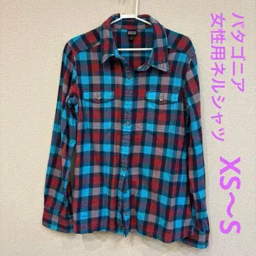 [ Patagonia ] 우먼 피오르드 플란넬 셔츠 사이즈 4