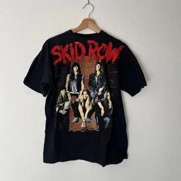 92년 당시 SKID ROW 내한 공연 티셔츠 스키드 로우 빈티지