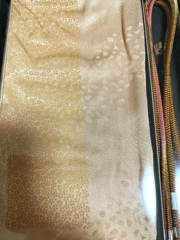 오비 장식 천과 허리띠 세트 실크 100%