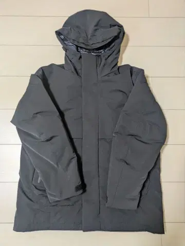 UNIQLO 유니클로 하이브리드 다운 파카 S 블랙
