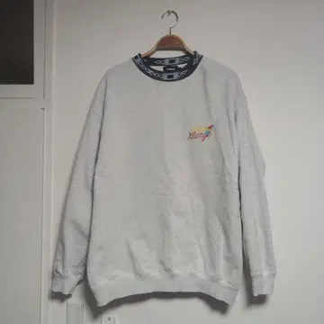 엑스라지 맨투맨 트레이닝복 XL 그레이