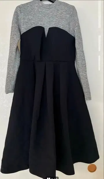 엔폴드 뷔스티에 원피스