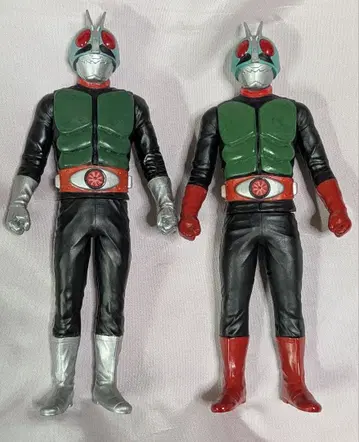 더블 라이더 소프트 비닐 2체 세트 레전드 라이더 시리즈 새상품급 중고!