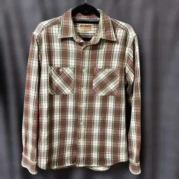 CAMCO 체크 무늬 긴팔 셔츠