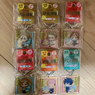 주술회전 아크릴 키링 교토 한정판 신선조 야츠하시