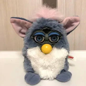 초대 TOMY 퍼비 봉제 인형 파란색 정크