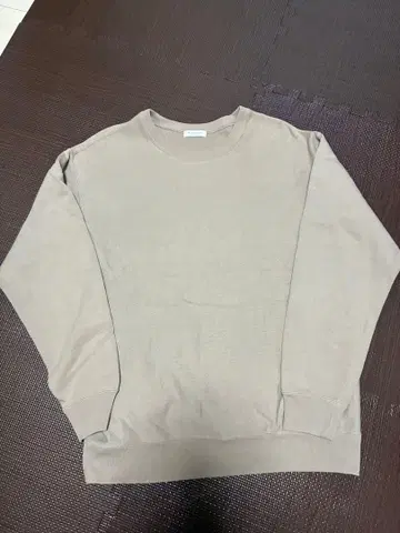 BEAUTY&YOUTH 베이지 크루넥 트레이닝복 L