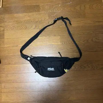 블랙 웨스트 파우치 프론트 포켓 부착