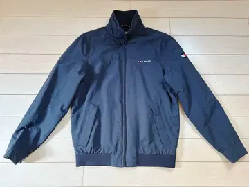 타미힐피거 네이비 나일론 자켓