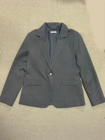 자켓 긴팔 그레이