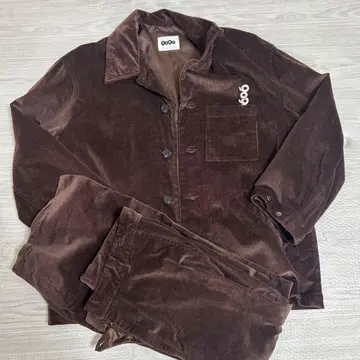9090 브라운 코듀로이 셋업