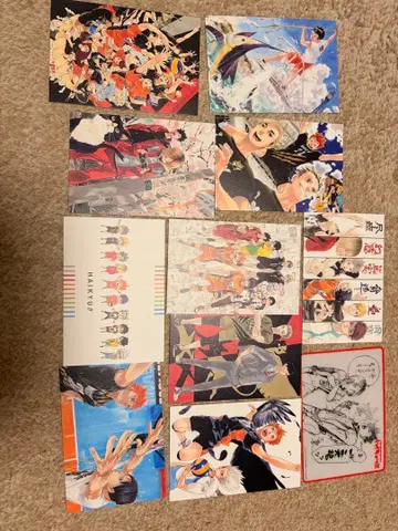 하이큐 엽서 세트 판매