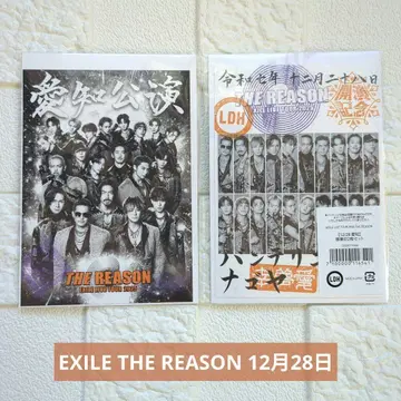EXILE THE REASON 아이치 12월 28일 오라쿠인 2매 세트