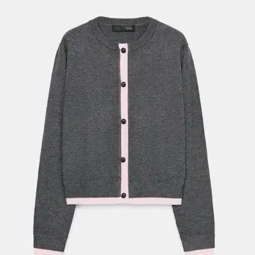 ZARA 콤비 니트 가디건