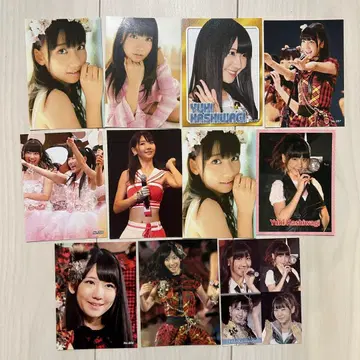 AKB48 카시와기 유키 브로마이드 사진 10장 & 스티커 1장