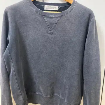 레미 리프 XL 그레이 맨투맨 유즈드 가공