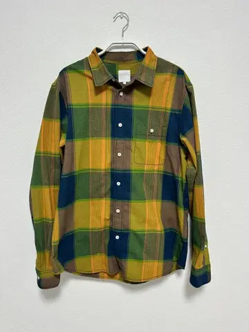 THE NORTH FACE 긴팔 셔츠 체크 무늬