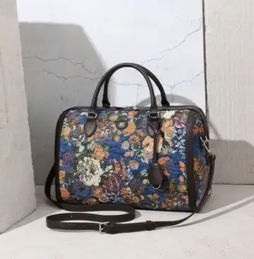 jouetie 고블랑 플라워 트래블 보스턴 백