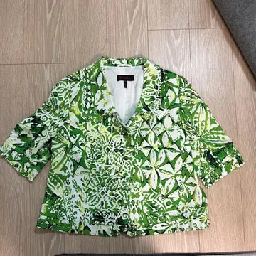 중고 ESCADA 7부 기장 자켓 42