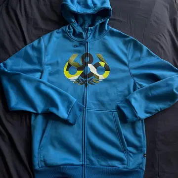 SIX EIGHT SIX 파란색 후드티 L 사이즈