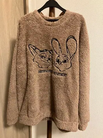 택 포함 새상품 주토피아 플리스 트레이닝복