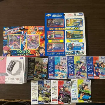 이나즈마 일레븐 버라이어티 세트 럭셔리 세트 배틀팩과 라이선스 세트