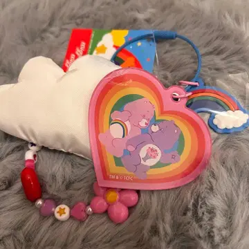 케어베어 위글위글 자라자라 키링