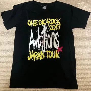 ONE OK ROCK 2017AmbitionsJapanTour 티셔츠 L