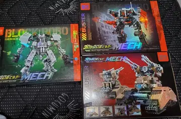 [ 미개봉 ] 블록 로봇 빌더 MECH 3종류