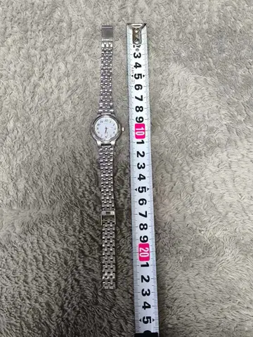 ALBA 솔라 손목시계 실버