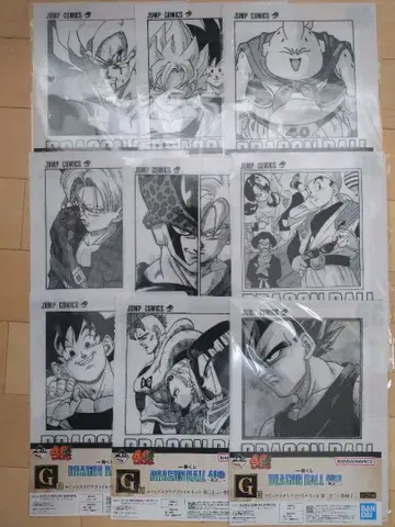 제일복권 드래곤볼 40th G상 코믹스 클리어 파일 세트