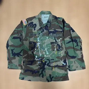 90s U.S. ARMY 밀리터리 자켓 셔츠 BDU 카모