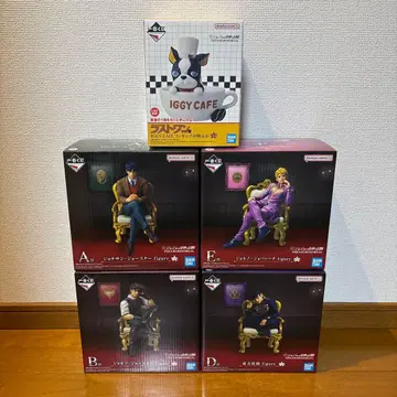 제일복권 죠죠의 기묘한 모험 A.B.D.E. 라스트 원 미개봉 5종 세트