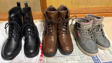 부츠 신발 세트 3켤레