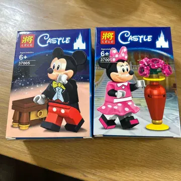 [미사용 새상품] 하자품 미키 & 미니 블록