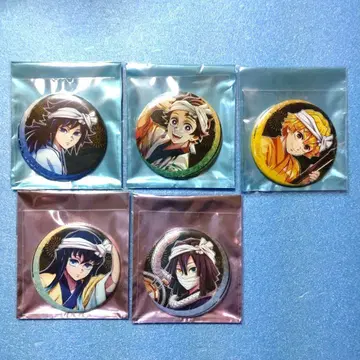 귀멸의 칼날 아와오도리 캔뱃지 세트 2