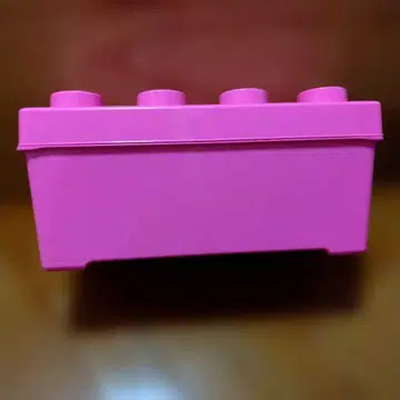LEGO 핑크 수납 박스 컨테이너 케이스만