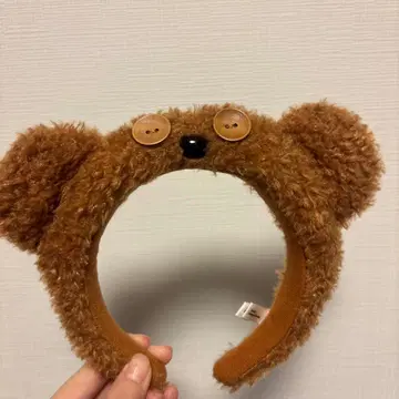 곰 귀 달린 헤어밴드