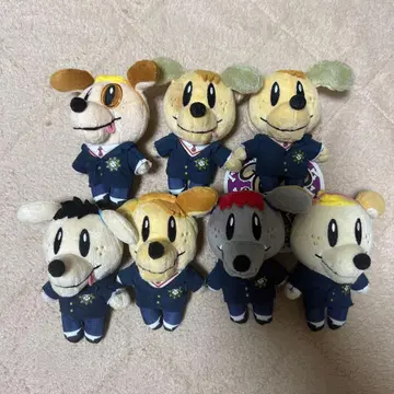 강아지 캐릭터 봉제 인형 8체 세트